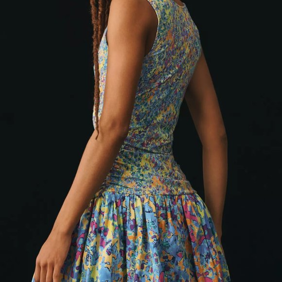 Plenty By Tracy Reese Anthropologie V-Neck Bubble Dress Size Large - Picture 6 of 11